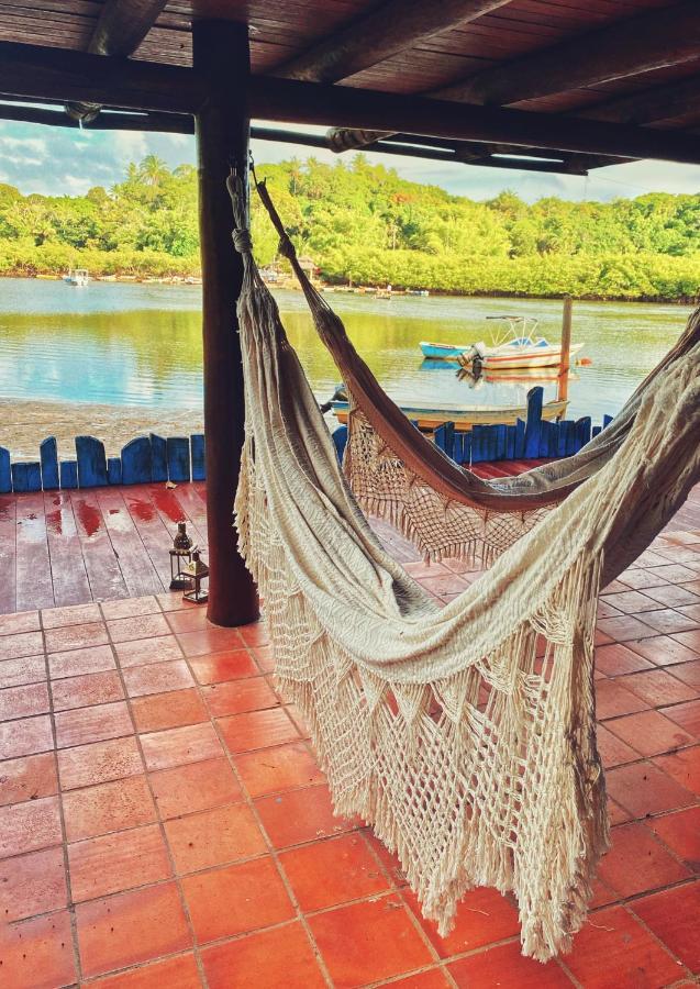 Casinha Azul Caraiva - Casa Completa Na Beira Do Rio Villa Buitenkant foto