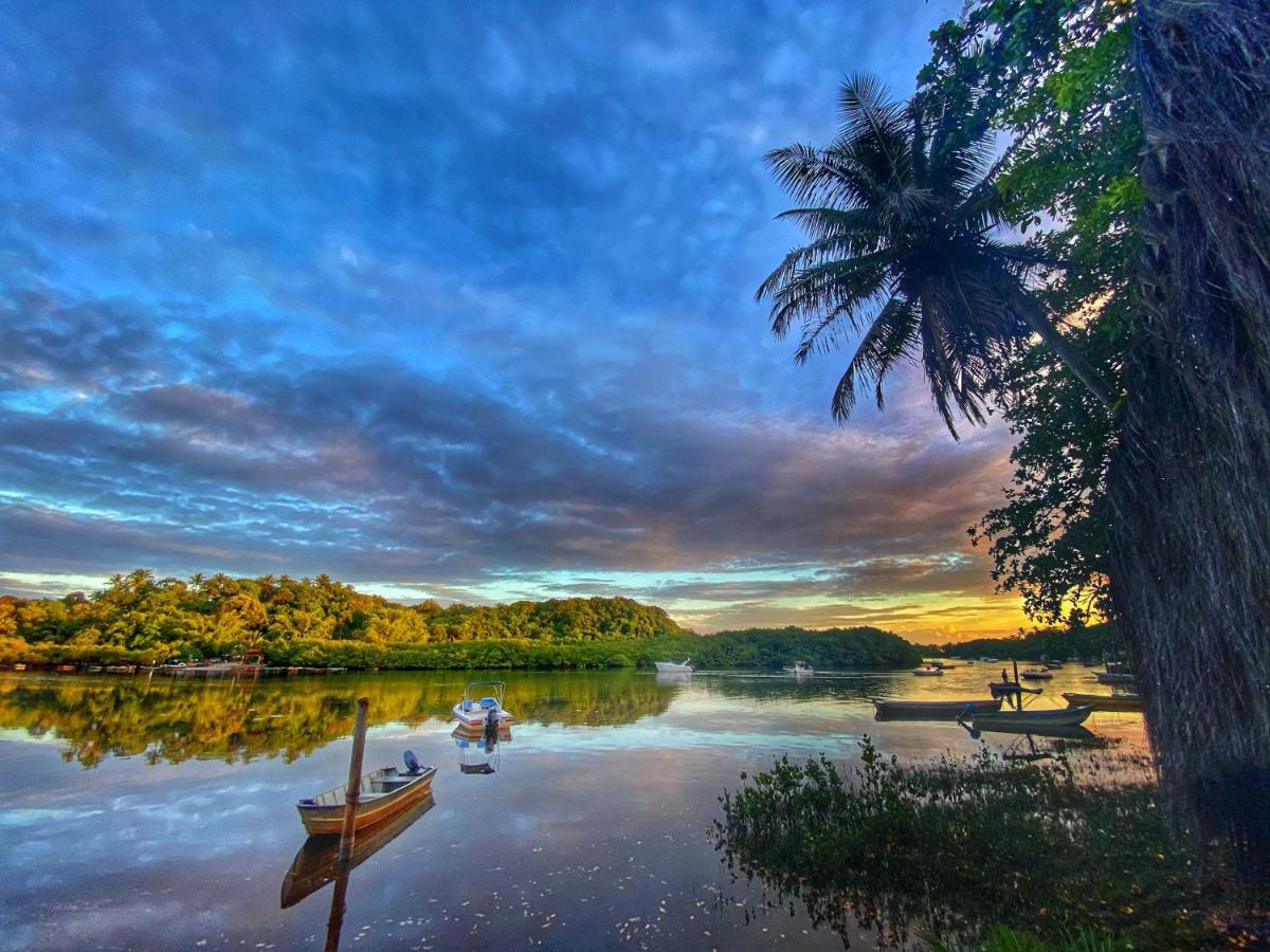 Casinha Azul Caraiva - Casa Completa Na Beira Do Rio Villa Buitenkant foto