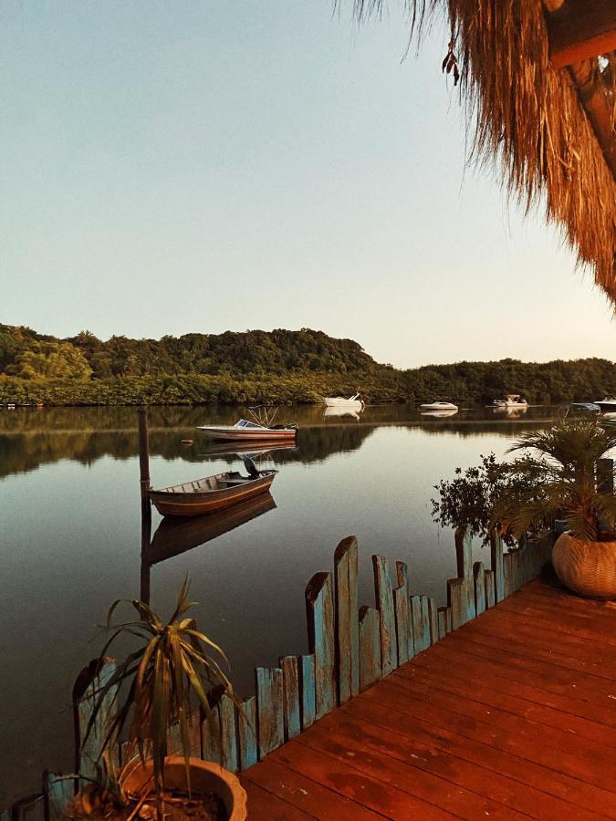 Casinha Azul Caraiva - Casa Completa Na Beira Do Rio Villa Buitenkant foto