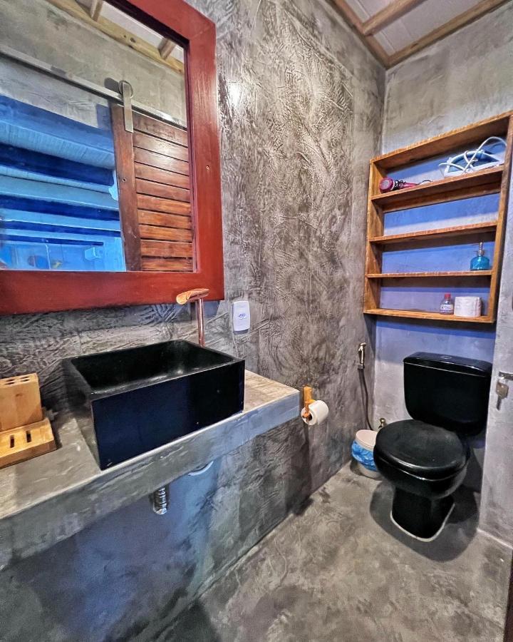 Casinha Azul Caraiva - Casa Completa Na Beira Do Rio Villa Buitenkant foto