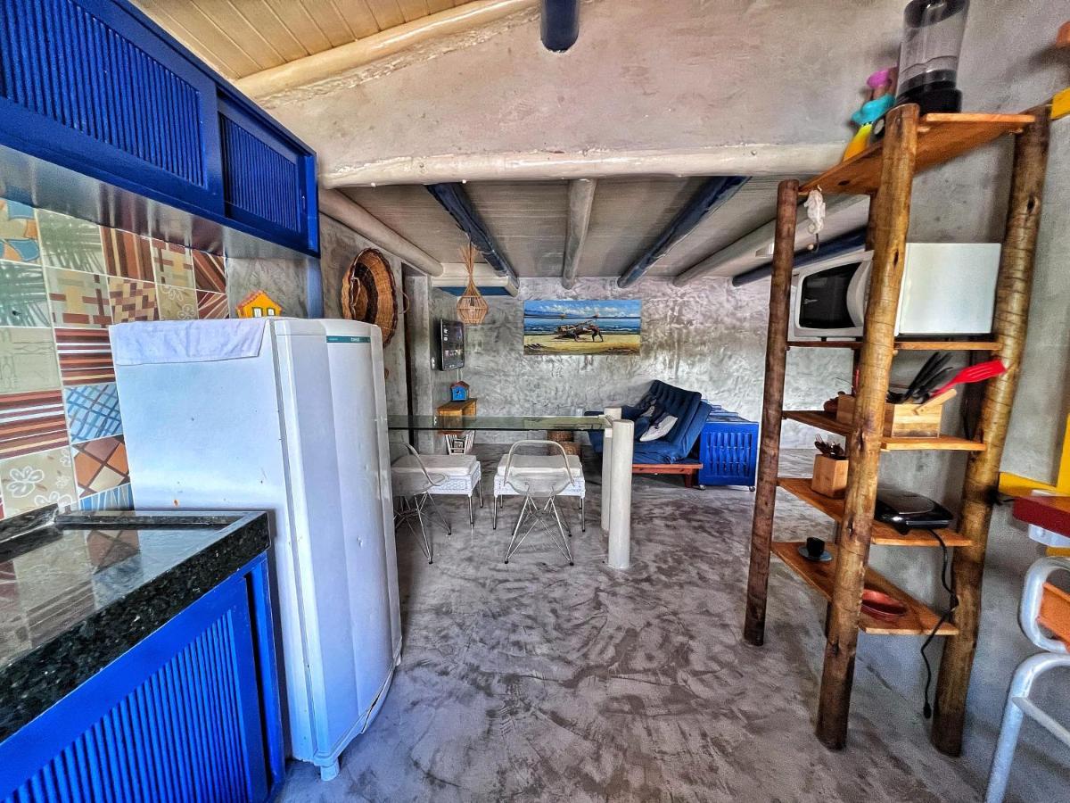 Casinha Azul Caraiva - Casa Completa Na Beira Do Rio Villa Buitenkant foto