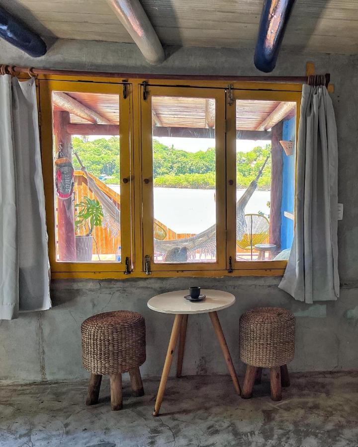Casinha Azul Caraiva - Casa Completa Na Beira Do Rio Villa Buitenkant foto