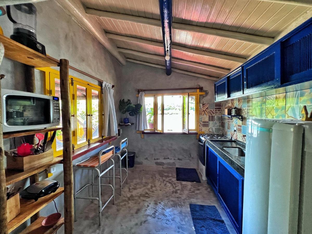 Casinha Azul Caraiva - Casa Completa Na Beira Do Rio Villa Buitenkant foto