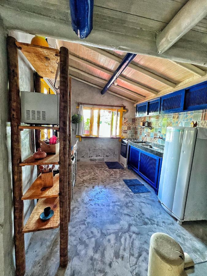 Casinha Azul Caraiva - Casa Completa Na Beira Do Rio Villa Buitenkant foto