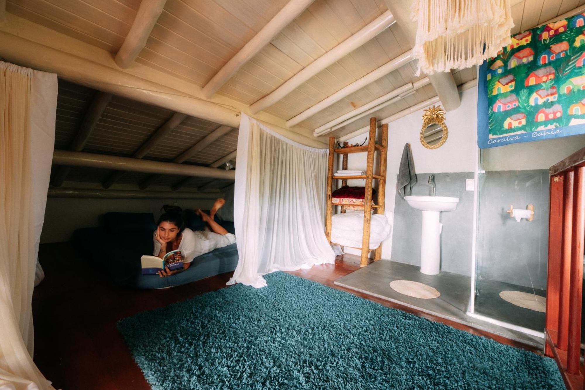Casinha Azul Caraiva - Casa Completa Na Beira Do Rio Villa Buitenkant foto