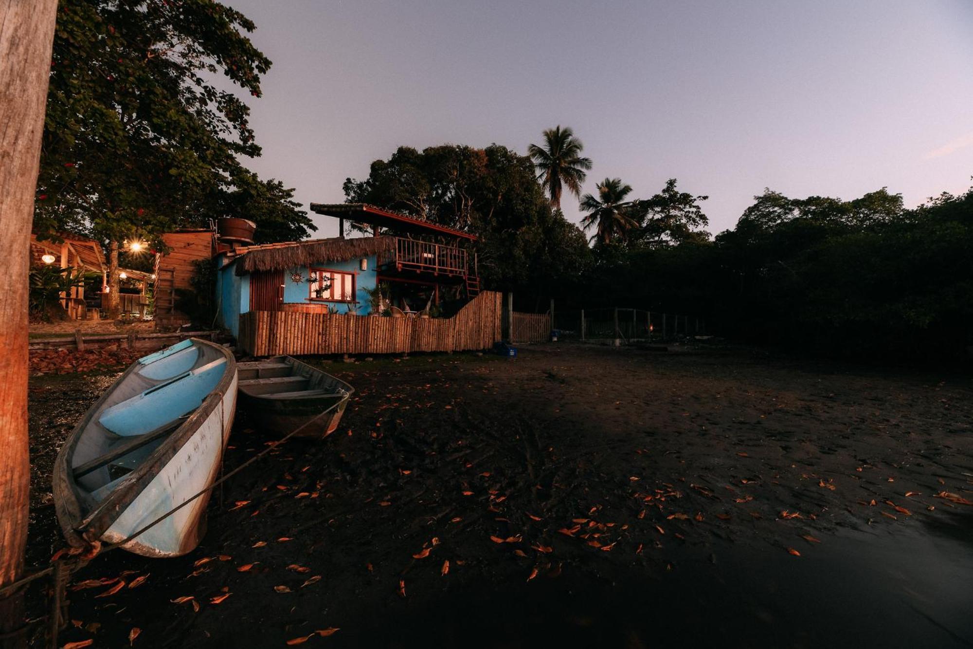 Casinha Azul Caraiva - Casa Completa Na Beira Do Rio Villa Buitenkant foto